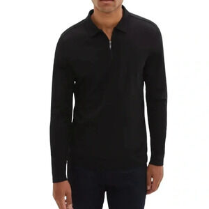 Robert Barakett The Barakett Signature Long Sleeve Zip Shirt